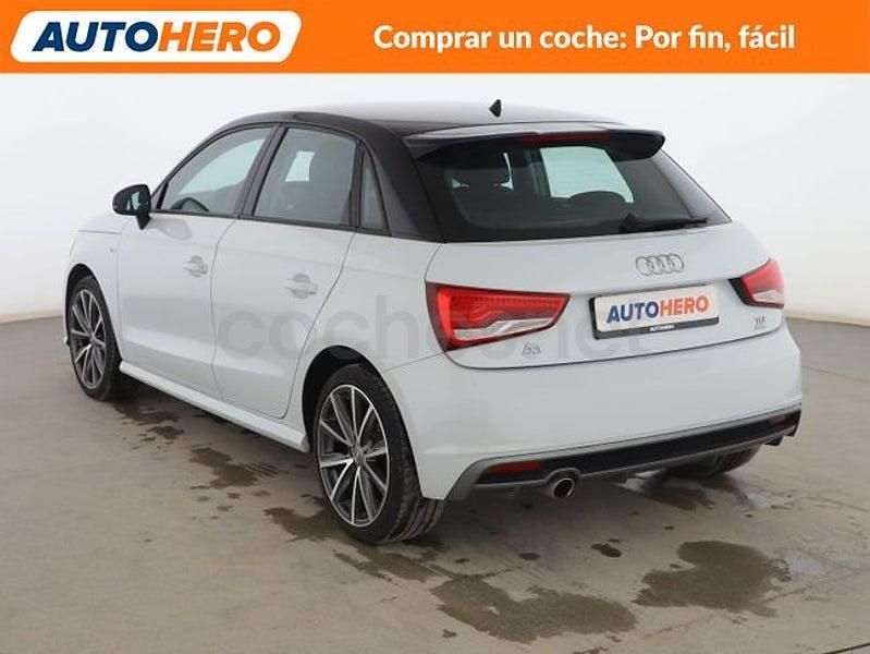 Usado Audi A1 Sportback 90 CV (66 kW) 2015 Blanco Utilitario