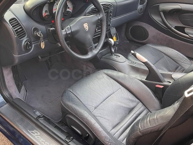 Käytetty Porsche Boxster 228 HP (167 kW) 2003 Sininen Avoauto