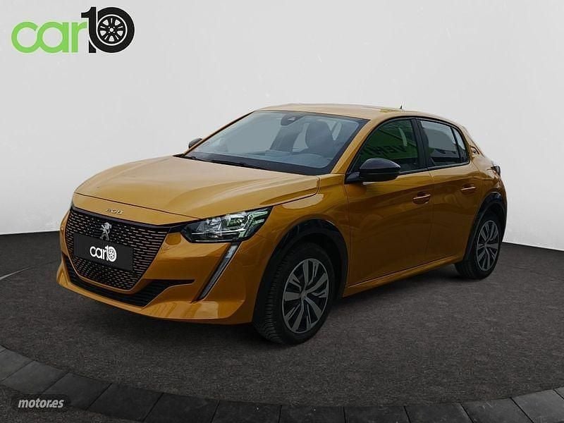 Amarillo Usado 2022 Peugeot e-208 GT Utilitario | 16.489 € (Buen precio) - Imagen 1/4