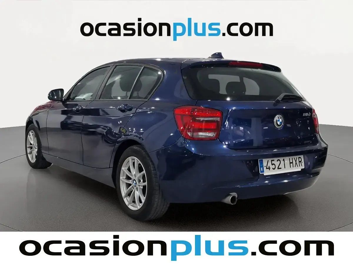 Usado BMW 116 Efficient Dynamics 116 CV (85 kW) 2014 Azul Utilitario
