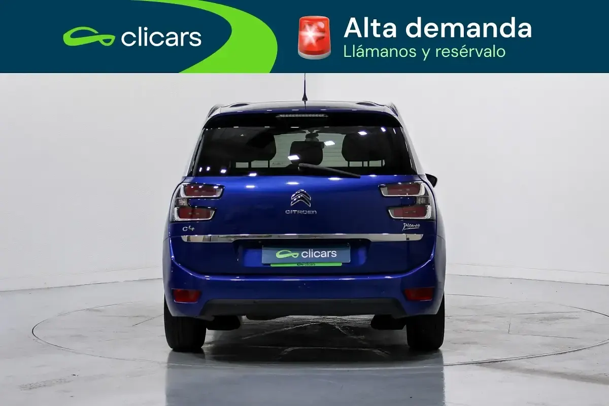 Usado Citroën Grand C4 Picasso Feel 130 CV (95 kW) 2016 Azul Monovolumen