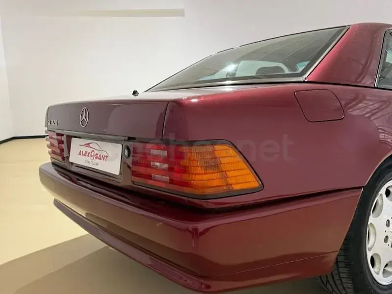 Usado Mercedes SL320 231 CV (169 kW) 1996 Granate Descapotable