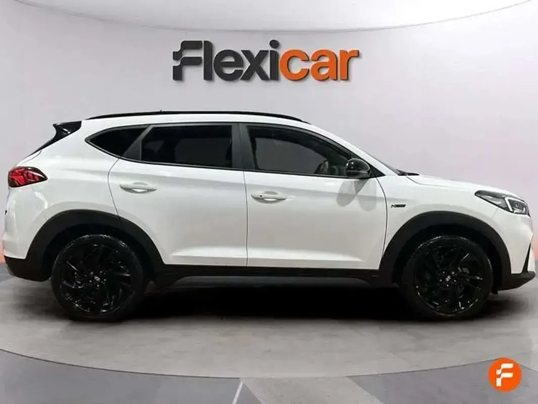 Usado Hyundai Tucson N Line 185 CV (136 kW) 2019 Negro SUV