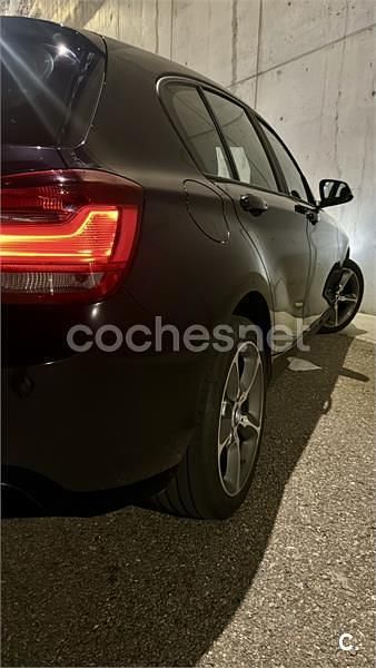 Usado BMW 118 Sport Line 177 CV (130 kW) 2015 Negro Utilitario