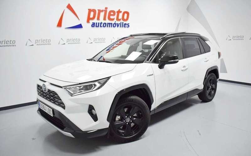 Blanco Usado 2019 Toyota RAV4 Hybrid SUV | 29.900 € (Un poco caro) - Imagen 1/4