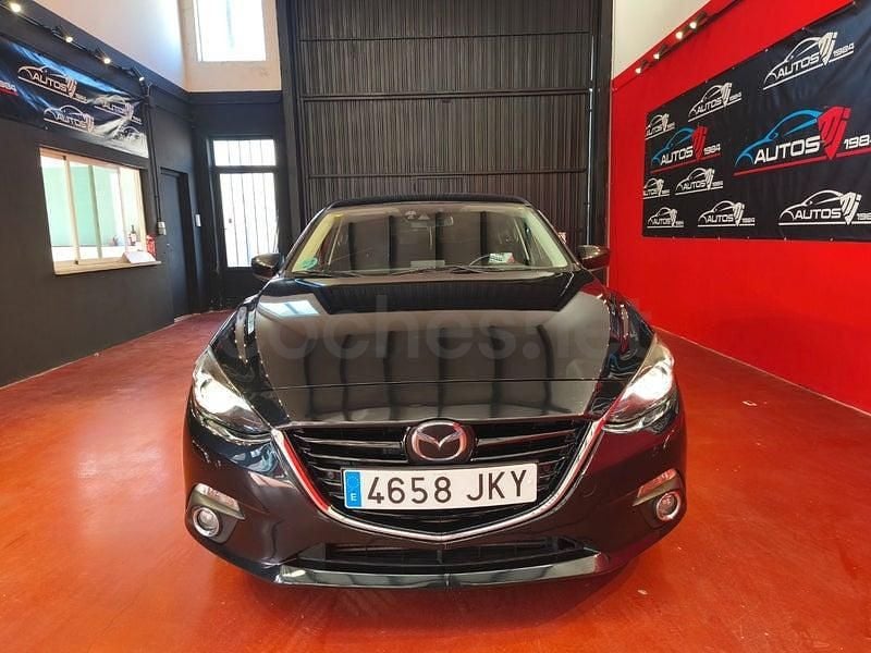 Usado Mazda 3 Luxury 150 CV (110 kW) 2016 Negro Berlina