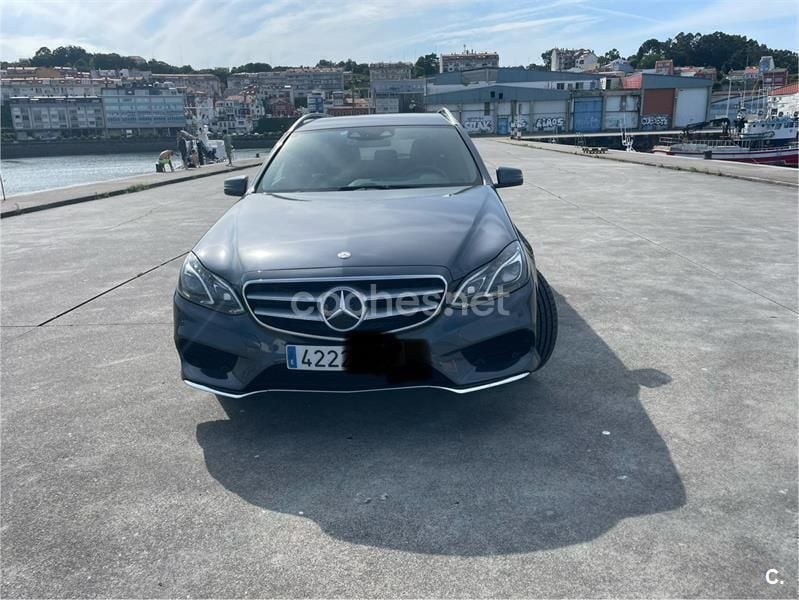 Gris / plata Usado 2014 Mercedes E350 Avantgarde Familiar | 19.990 € (Precio justo) - Imagen 1/4