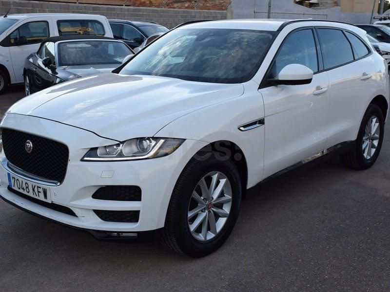 Usado Jaguar F-Pace Portfolio 180 CV (132 kW) 2018 Blanco SUV