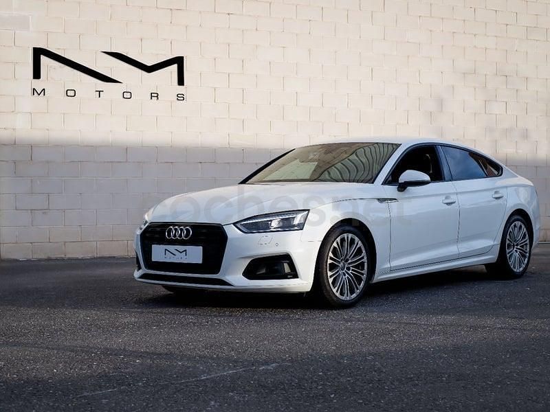 Usado Audi A5 Sportback 231 CV (169 kW) 2019 Blanco Utilitario