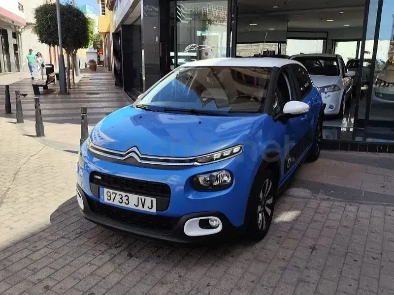 Usado Citroën C3 Exclusive 110 CV (80 kW) 2016 Azul Berlina