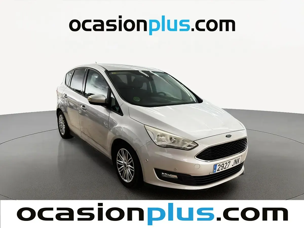 Usado Ford C-MAX Trend+ 125 CV (91 kW) 2016 Gris Monovolumen