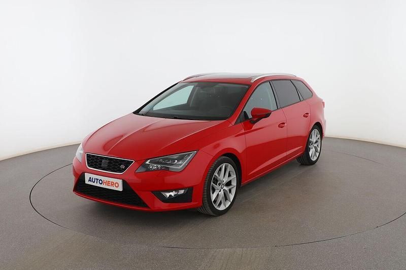 Rojo Usado 2015 Seat Leon FR Familiar | 15.799 € (Un poco caro) - Imagen 1/4