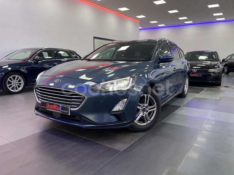 Azul Usado 2021 Ford Focus Active Familiar | 15.500 € (Precio justo) - Imagen 1/4