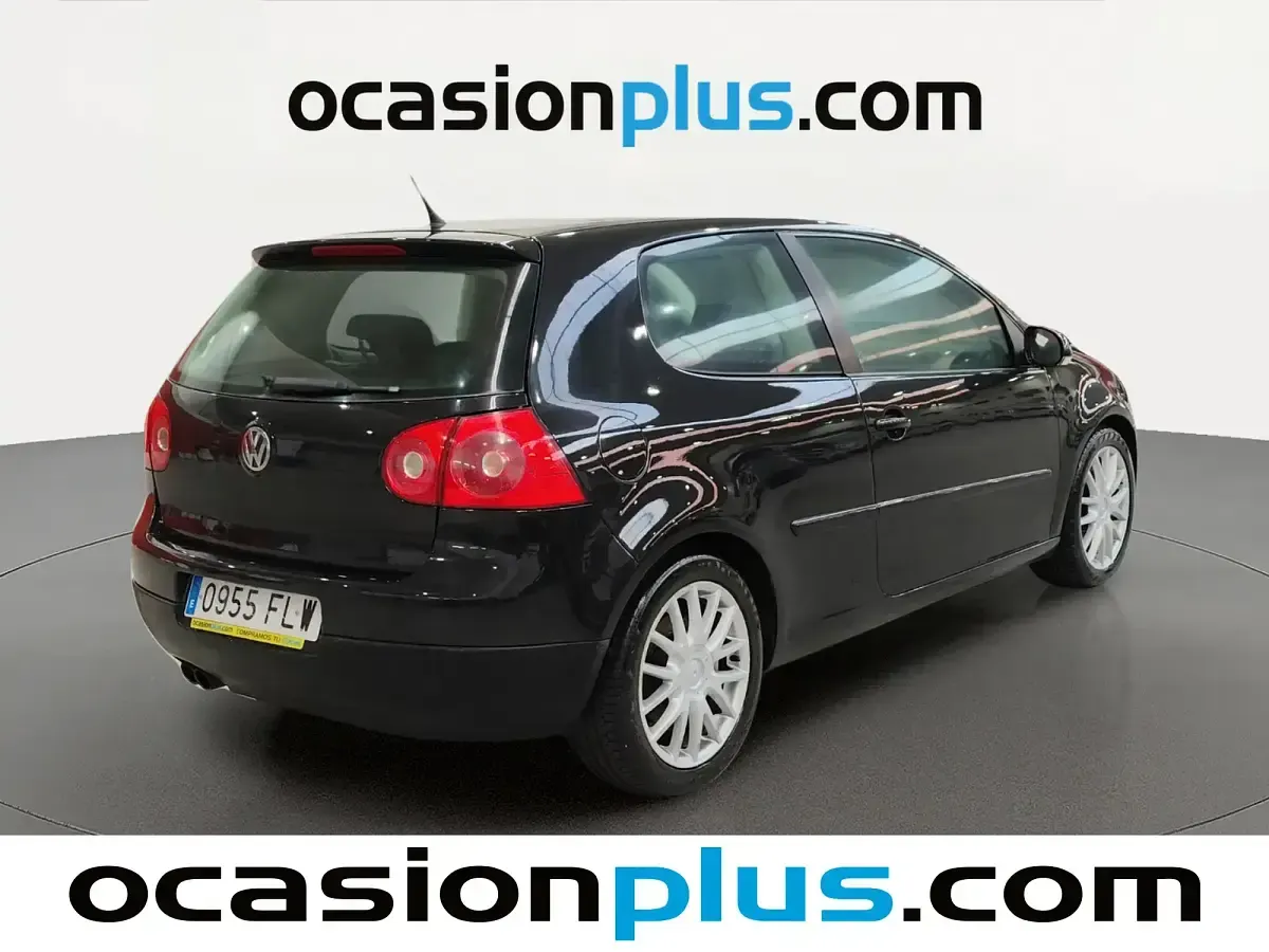 Usado VW Golf V GT 170 CV (125 kW) 2007 Negro Utilitario