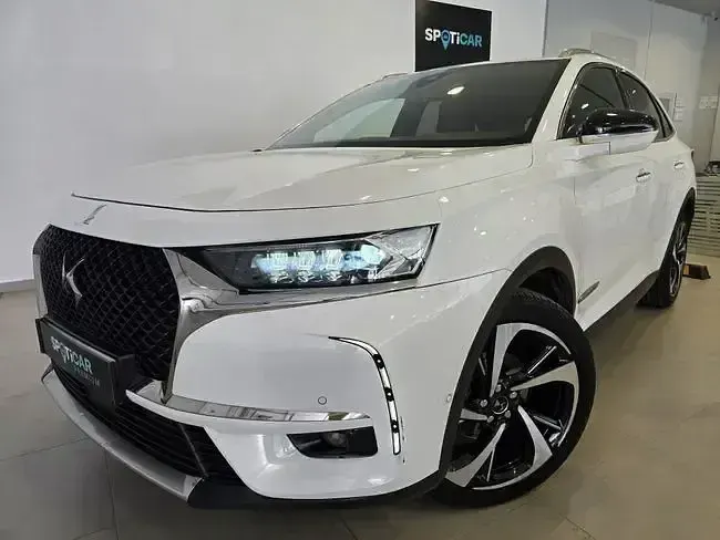 Usado DS Automobiles DS7 Crossback Grand Chic 225 CV (165 kW) 2018 Blanco SUV