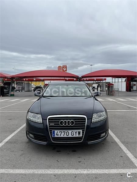 Usado Audi A6 190 CV (139 kW) 2010 Azul Berlina