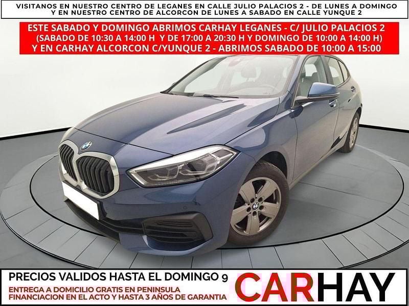 Azul Usado 2022 BMW 116 Utilitario | 18.690 € (Buen precio) - Imagen 1/4