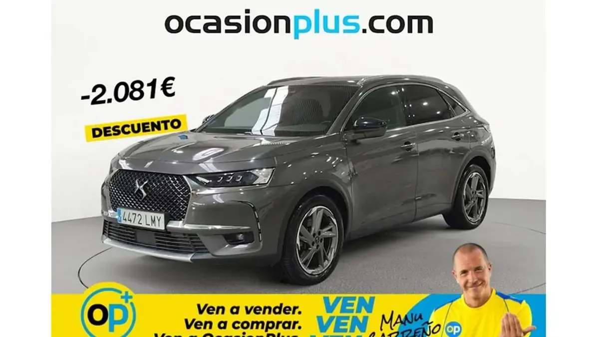 Usado DS Automobiles DS7 Crossback Grand Chic 300 CV (220 kW) 2021 SUV