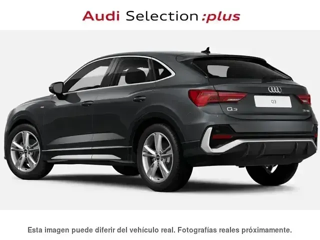 Usado Audi Q3 S-Line 150 CV (110 kW) 2022 Gris SUV