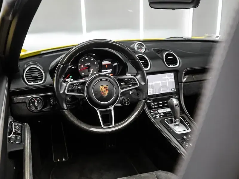 Usado Porsche 718 Boxster GTS 365 CV (268 kW) 2019 Amarillo Descapotable