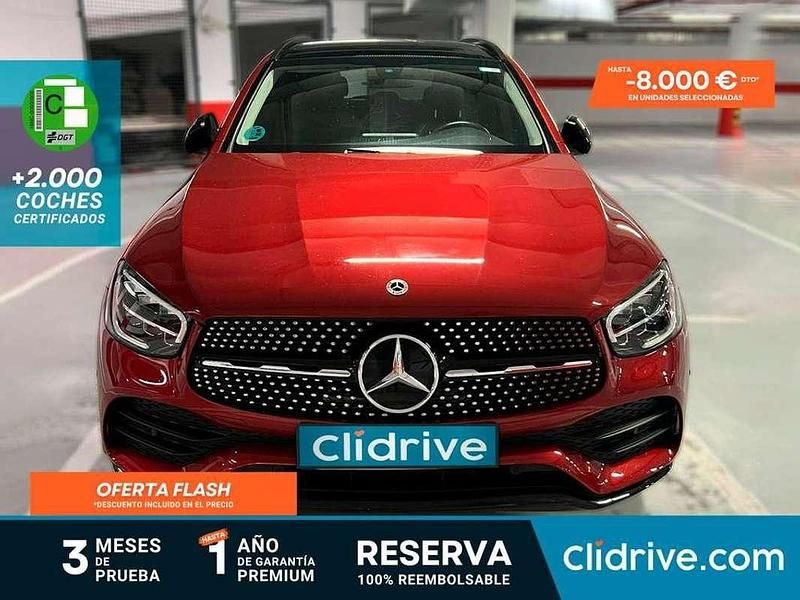 Rojo Usado 2022 Mercedes GLC220 SUV | 35.790 € (Super precio) - Imagen 1/3