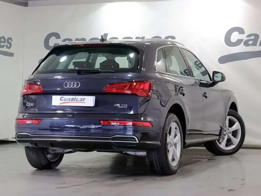 Usado Audi Q5 S-Line 163 CV (119 kW) 2019 Azul SUV