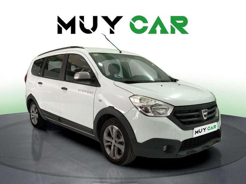 Blanco Usado 2016 Dacia Lodgy Stepway Monovolumen | 9990 € (Precio justo) - Imagen 1/4