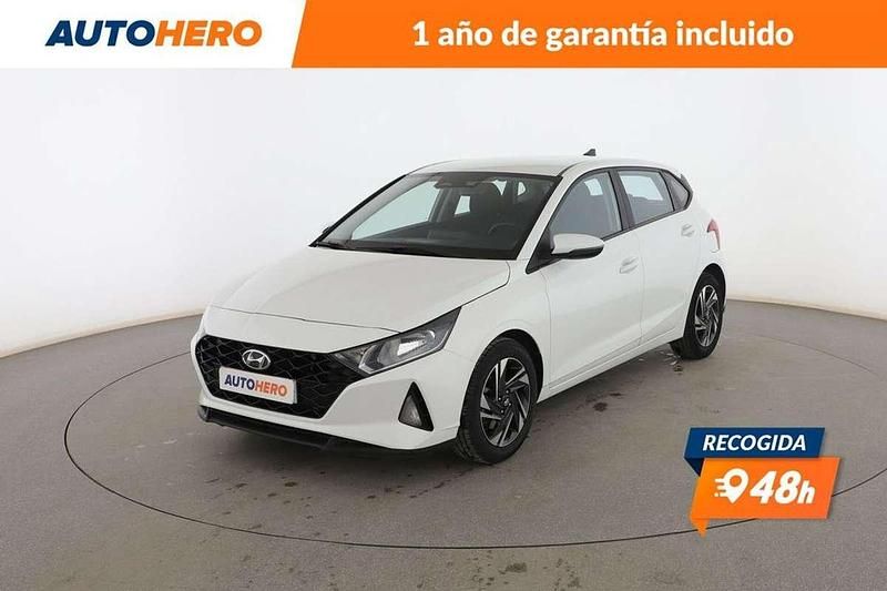 Blanco Usado 2021 Hyundai i20 Berlina | 15.047 € (Precio justo) - Imagen 1/3