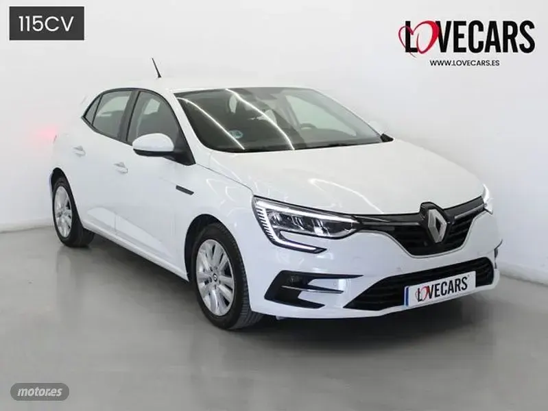 Usado Renault Mégane II Business 116 CV (85 kW) 2022 Blanco Berlina