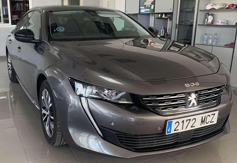 Gris Usado 2022 Peugeot 508 Allure Berlina | 16.900 € (Precio justo) - Imagen 1/4