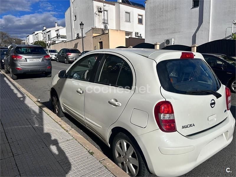Usado Nissan Micra Premium Edition 80 CV (58 kW) 2011 Blanco Utilitario