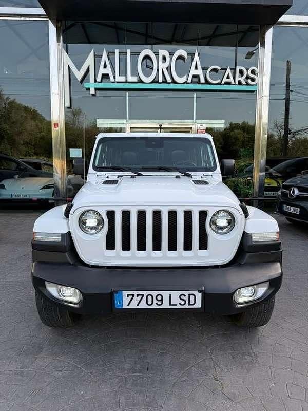 Usado Jeep Wrangler Unlimited Sahara 268 CV (197 kW) 2021 Blanco SUV