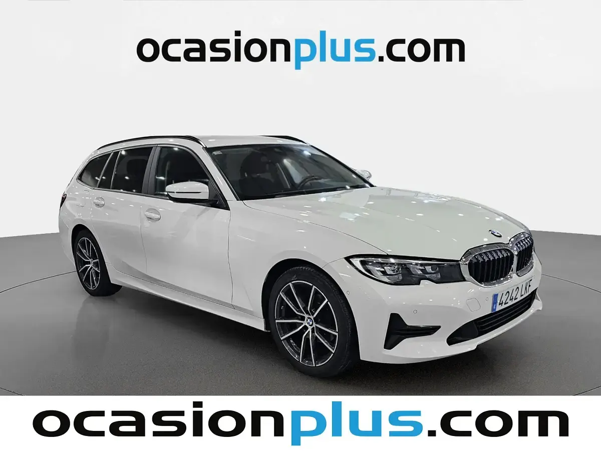 Usado BMW 318 150 CV (110 kW) 2020 Blanco Familiar