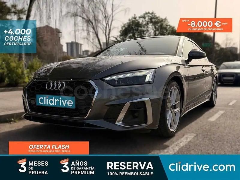Usado Audi A5 Sportback Premium 204 CV (150 kW) 2023 Gris / plata Utilitario