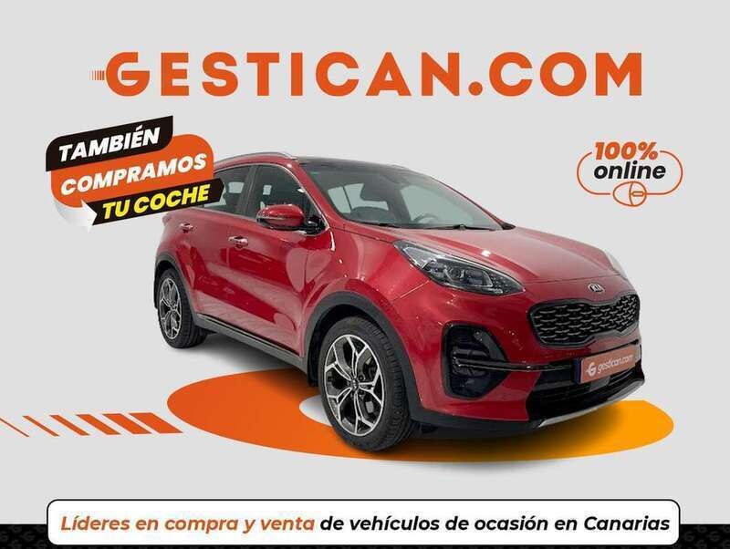 Rojo Usado 2021 Kia Sportage GT-Line SUV | 19.990 € (Precio justo) - Imagen 1/4