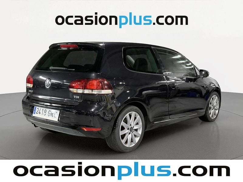 Usado VW Golf VI Sportline 105 CV (77 kW) 2009 Negro Utilitario