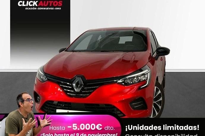Negro Usado 2023 Renault Clio V Techno | 14.800 € (Precio justo) - Imagen 1/4