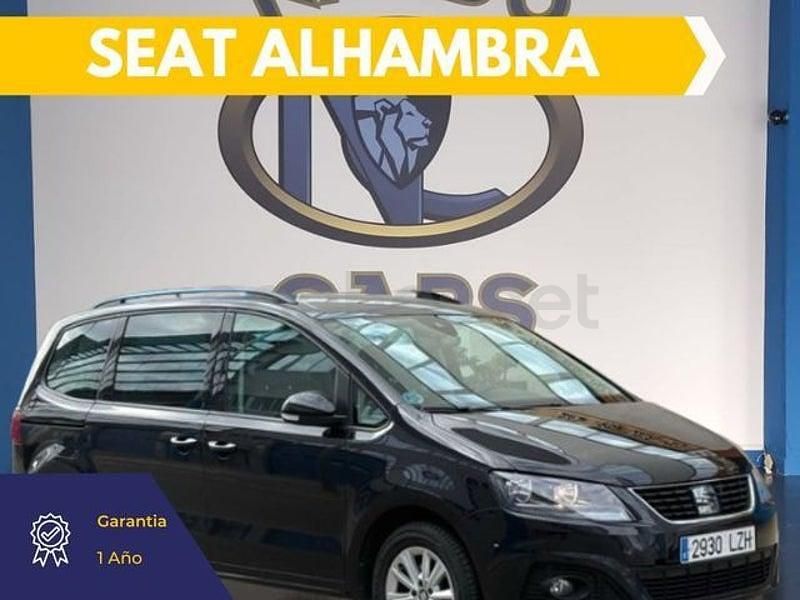 Usado Seat Alhambra Style 150 CV (110 kW) 2022 Negro Monovolumen