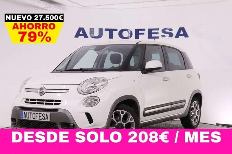 Usado Fiat 500L 105 CV (77 kW) 2014 Blanco Monovolumen