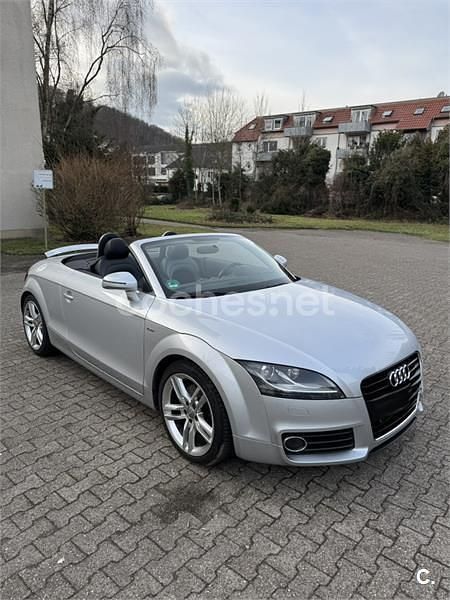 Usado Audi TT Roadster S-Line 160 CV (117 kW) 2012 Gris / plata Descapotable