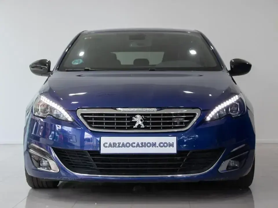 Usado Peugeot 308 GT-line 130 CV (95 kW) 2017 Azul Berlina