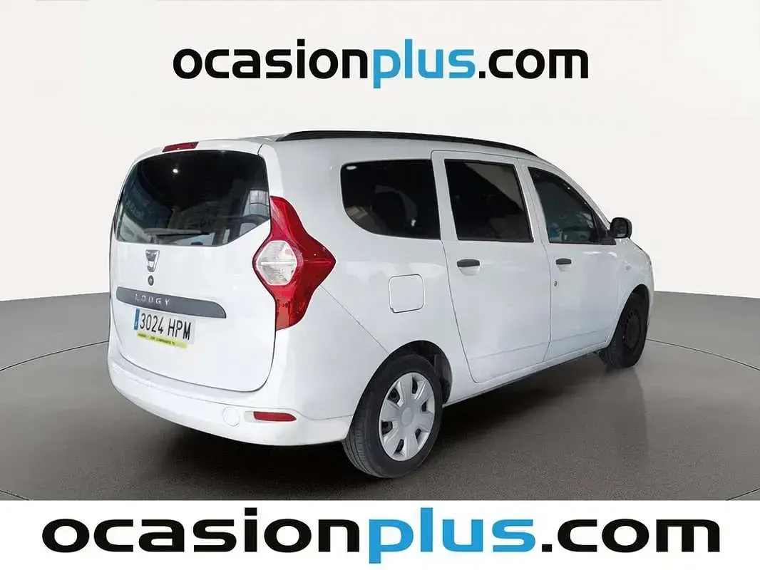 Usado Dacia Lodgy Base 84 CV (61 kW) 2013 Blanco Monovolumen