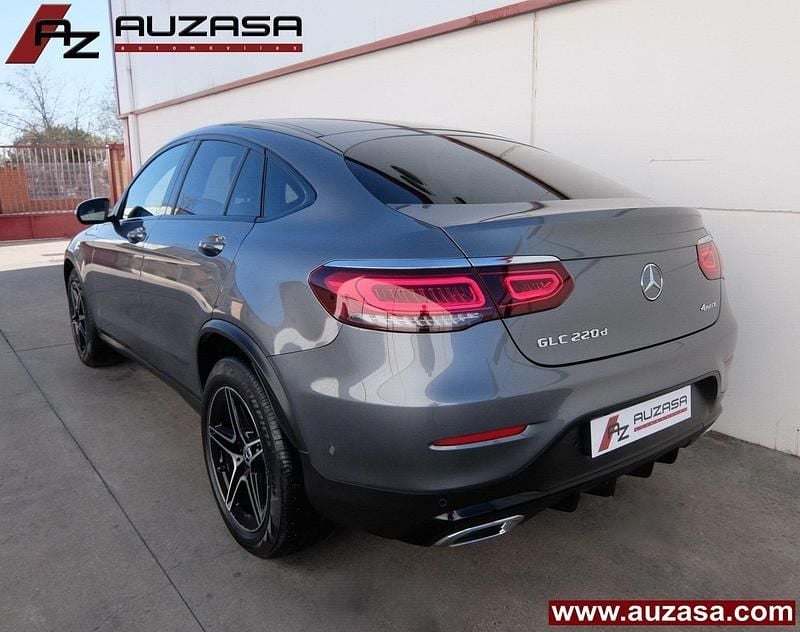 Usado Mercedes GLC220 194 CV (142 kW) 2022 Gris Coupe