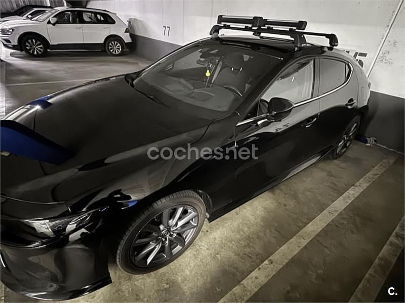 Usado Mazda 3 122 CV (89 kW) 2020 Negro Berlina