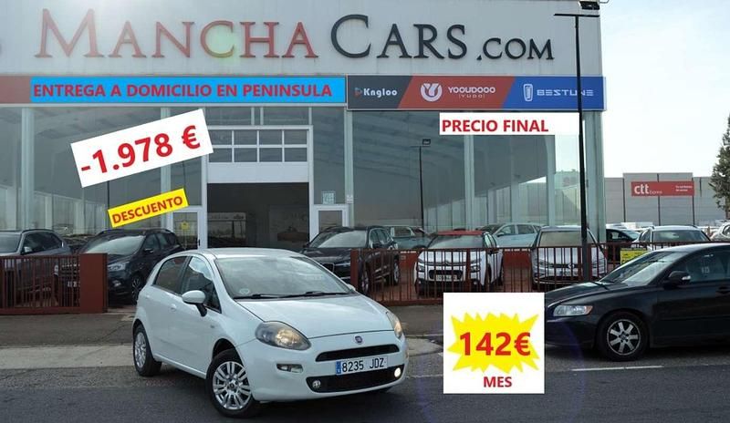 Usado Fiat Punto Easy 75 CV (55 kW) 2015 Blanco Utilitario