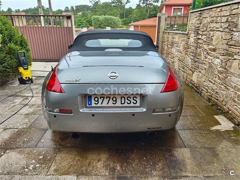 Usado Nissan 350Z Pack 280 CV (205 kW) 2005 Gris / plata Descapotable