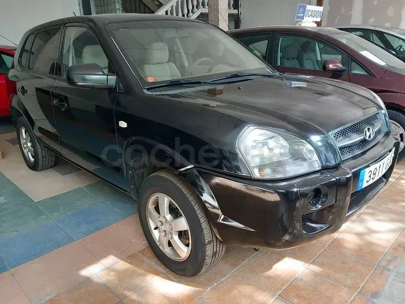 Usado Hyundai Tucson Classic 140 CV (102 kW) 2008 Negro SUV