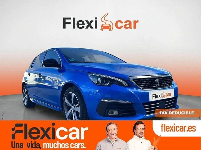 Azul Usado 2021 Peugeot 308 GT Berlina | 13.890 € (Precio justo) - Imagen 1/4