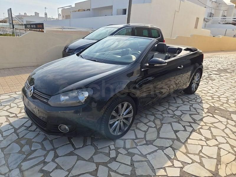 Usado VW Golf Cabriolet 105 CV (77 kW) 2013 Negro Descapotable