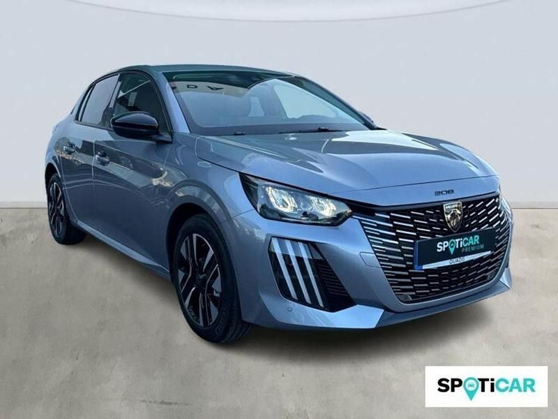 Usado Peugeot 208 Allure 101 CV (74 kW) 2024 Gris Utilitario